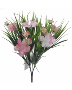 Mixed Flower Bush Pink