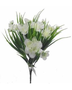 Mixed Flower Bush Ivory