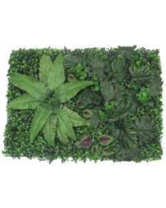 Mixed Foliage Wall Mat Green 60cmx40cm (Florist Supplies UK)