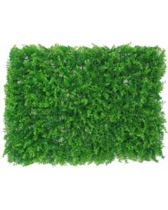 Plastic Eucalyptus Wall Mat Green