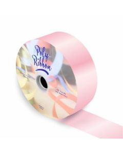 50mm (2") Poly Ribbon 100 Yards Light Pink Florist Supplies UK