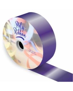 50MM (2") POLY RIBBON X 100 YARDS PURPLE - 030313