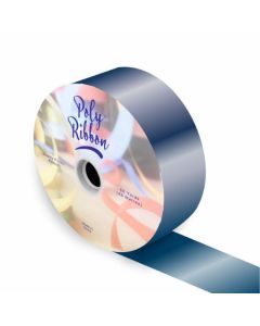 50mm (2") Poly Ribbon 100 Yards Navy Blue Florist Supplies UK