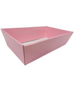 28 X 18CM MEDIUM HAMPER TRAY BABY PINK 032652/1