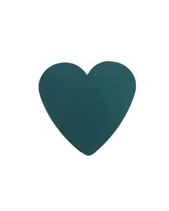 18" Solid Heart Foam Backed Frame Pk2