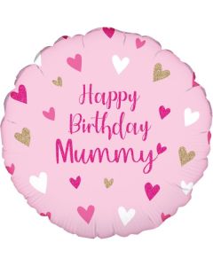 18" Happy Birthday Mummy Foil Oaktree