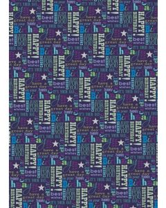 24 Sheets of Male Gift Wrap Simon Elvin
