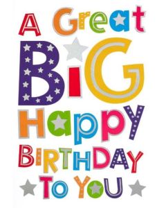 Birthday C50 Pk6 Simon Elvin