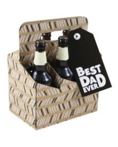 BEST DAD BOTTLE CARRIER FLT  - 33640-BTC