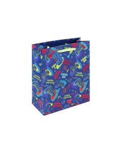 Medium Gamer Gift Bags Pk6 Eurowrap