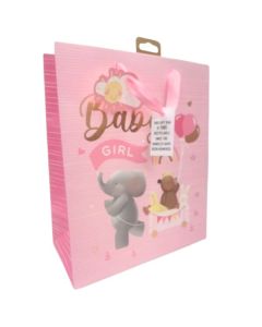 Baby Girl Large Bag Pk6 Eurowrap