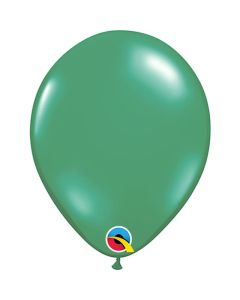 5" Emerald Green Latex 100pk Qualatex