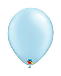 11" Pearl Light Blue Latex 100pk Qualatex