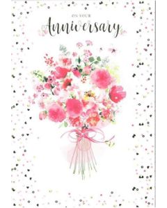 Your Anniversary C50 Pk6 Cards Simon Elvin