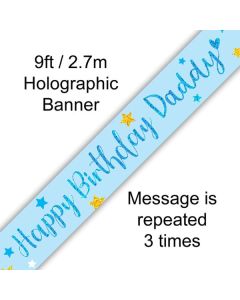 Happy Birthday Daddy Banner Oaktree
