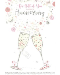 Your Anniversary C75 Pk6 Cards Simon Elvin