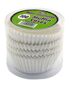 White Muffin Cases 100pk x 6 PPS