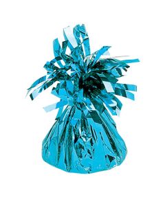 Baby Blue Foil Balloon Weight Anagram