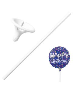 Paper Balloon Sticks & Cups Pk100 Amscan