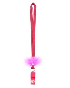 Hen Party Whistle & 'L' Plate on a Cord 12pk