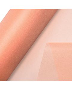 Peach Organza Snow Sheer 29cm x 25m