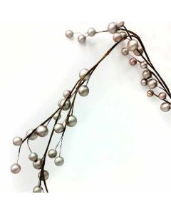 180cm Champagne Berry Garland