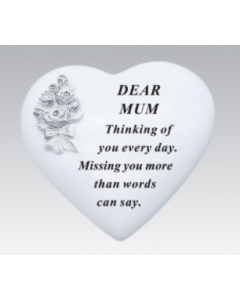 Mum Rose Bouquet Heart