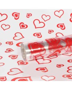 80cm Red Heart Printed Film 100m