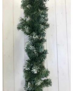 Green Snow Garland