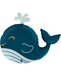 26" Funny Whale Shape Foil Grabo