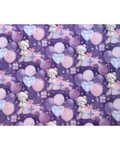 24 Sheets of Juvenile Female Gift Wrap Simon Elvin