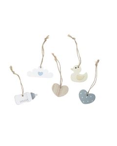 Neutral Oh Baby Wooden Charms Club Green