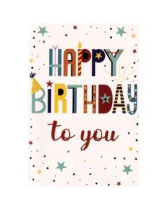 Birthday C50 Pk6 Simon Elvin