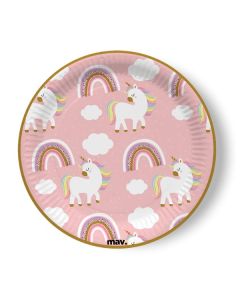 Magical Day Plates 22.7cm Pk8 Maverick