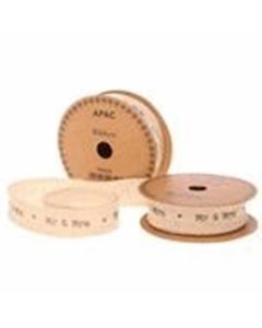 25mm Mr & Mrs Natural Ribbon