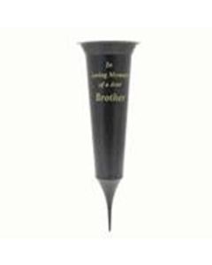 Black Spike Ilm Brother Grave Vase