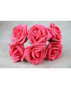 Pink Foam Flowers