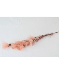 Artificial Feather Spray Vintage Pink