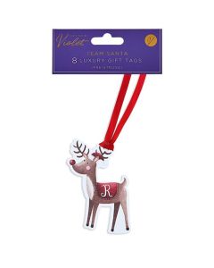 Team Santa Gift Tags 1Pk Partisan