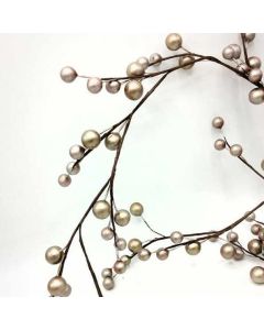 180cm Gold Berry Garland