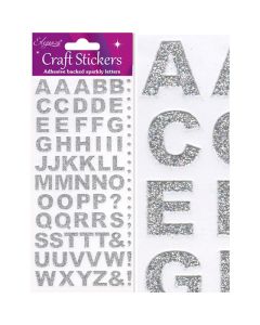 Eleganza Craft Stickers Bold Alphabet Set Gold