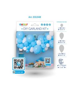Diy Garland - Kit Baby Blue - 031348