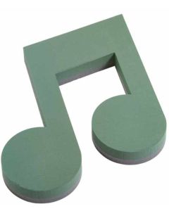 Musical Note Floral Foam Frame H46.4 x W58cm