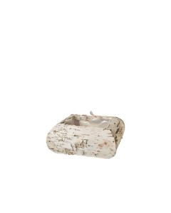 Small Square Birch Basket
