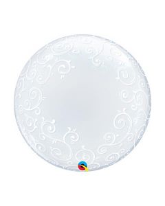 24" Bubble Fancy Filligree Qualatex