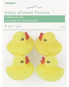 Yellow Baby Shower Rubber Ducks Unique