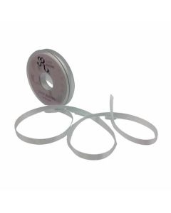 10MM SATIN RIBBON WHITE - 1401/10-29/1