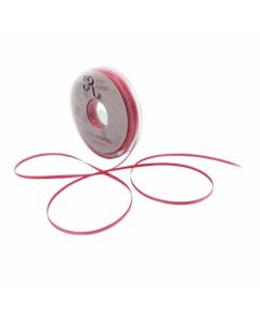 3mm Satin Ribbon Shocking Pink