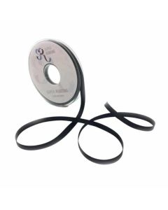 6mm Satin Ribbon Black