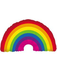 36" Rainbow SuperShape Foil Balloon Oaktree